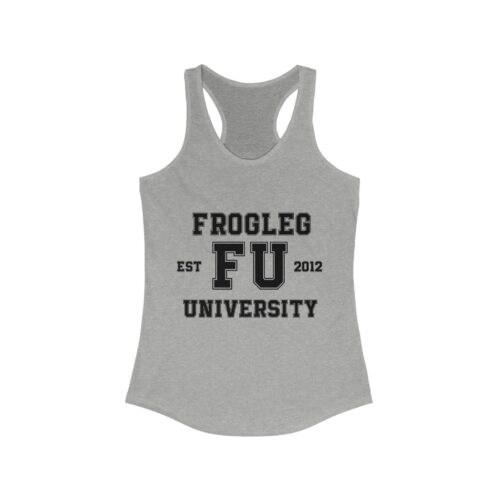 Froglegs University 'FU' Racerback Tank
