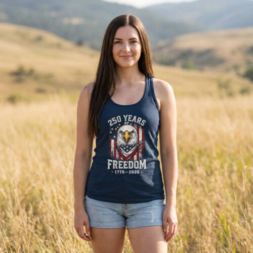 250 of FREEDOM - Women's Ideal Racerback Tank