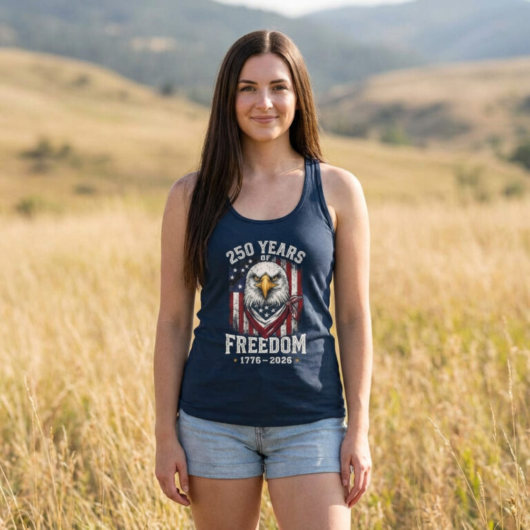 250 of FREEDOM - Women's Ideal Racerback Tank