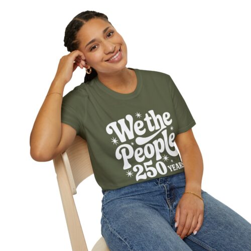 We the People 250 Years T-Shirt — Patriotic 250th Anniversary Tee