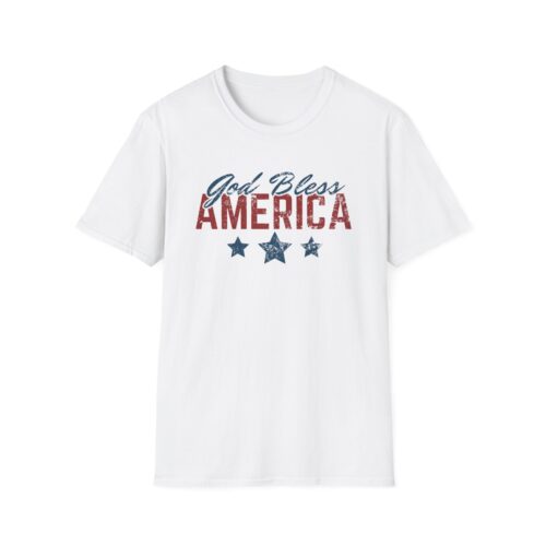 God Bless America — Free Indeed Patriotic Eagle Tee (John 8:36)