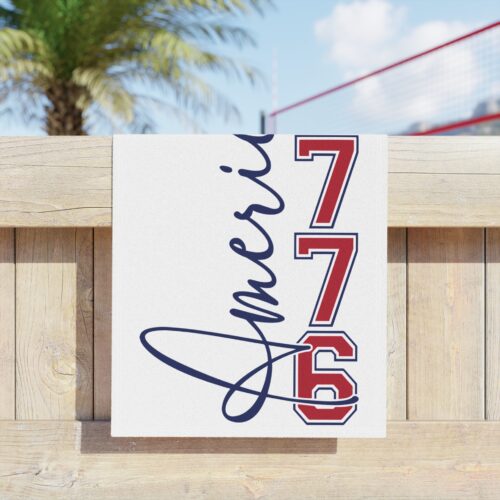 America 1776 Beach Towel